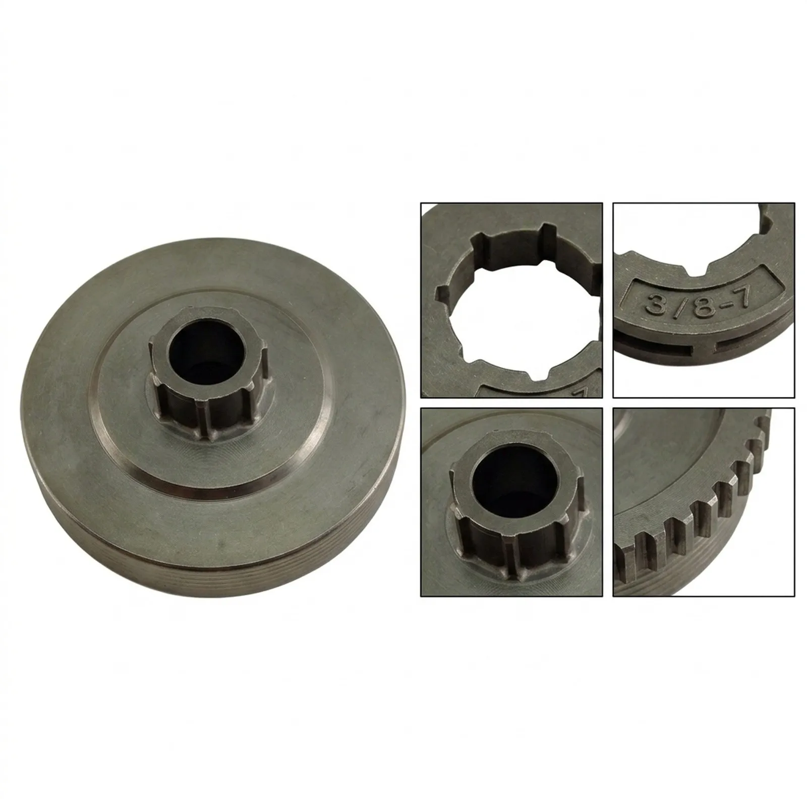 Drum Clutch For Chinese for chainsaw 4500 5200 5800 45CC 52CC 58CC Rim Engine 2018 Latest Useful Hot Replacement