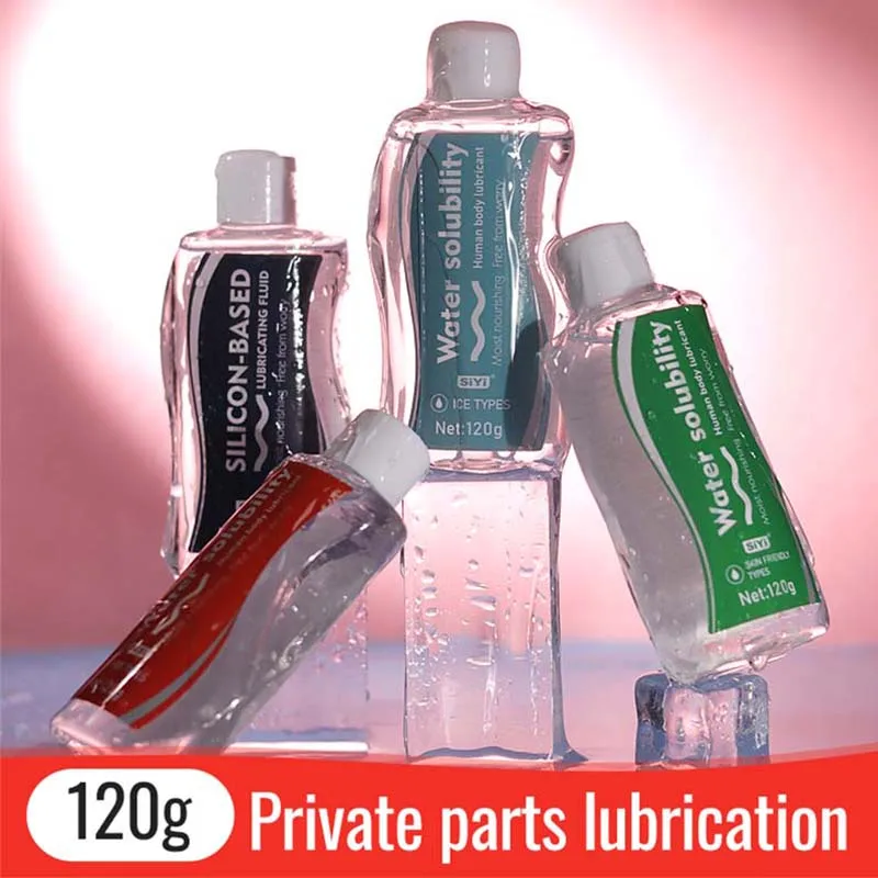 120 مللي زيوت التشحيم الجنسية القابلة للذوبان في الماء للبالغين، منتجات التشحيم الشخصية السائلة للأزواج من السيليكون #4