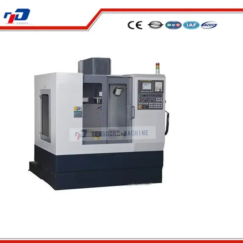 High Precision Vertical CNC Machining Center VMC640 Mini BT40 GSK Single Spindle Competitive Price for Sale