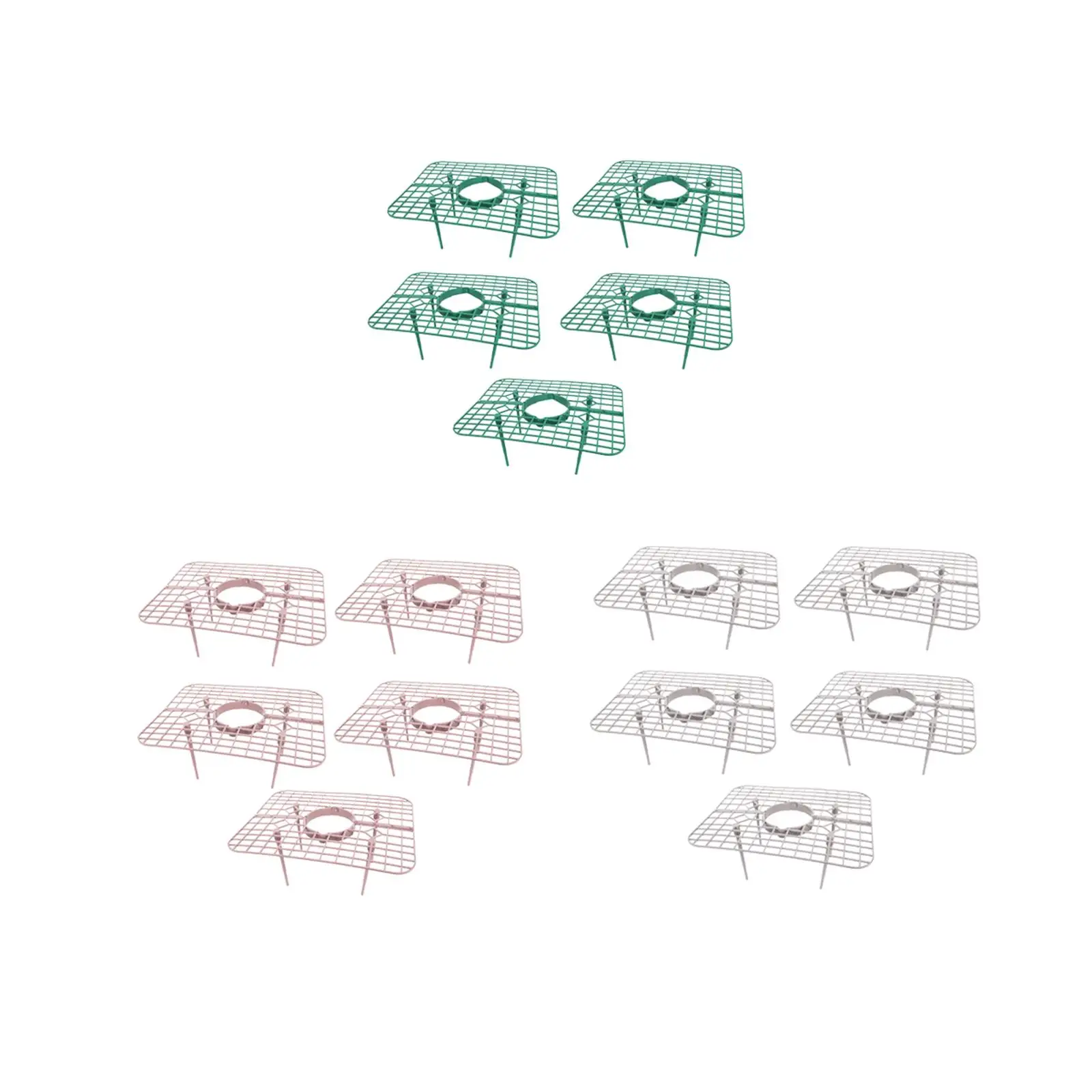 5x Strawberry Plant Supports Stand Frame Lawn Outdoor Growing Holder Rack
