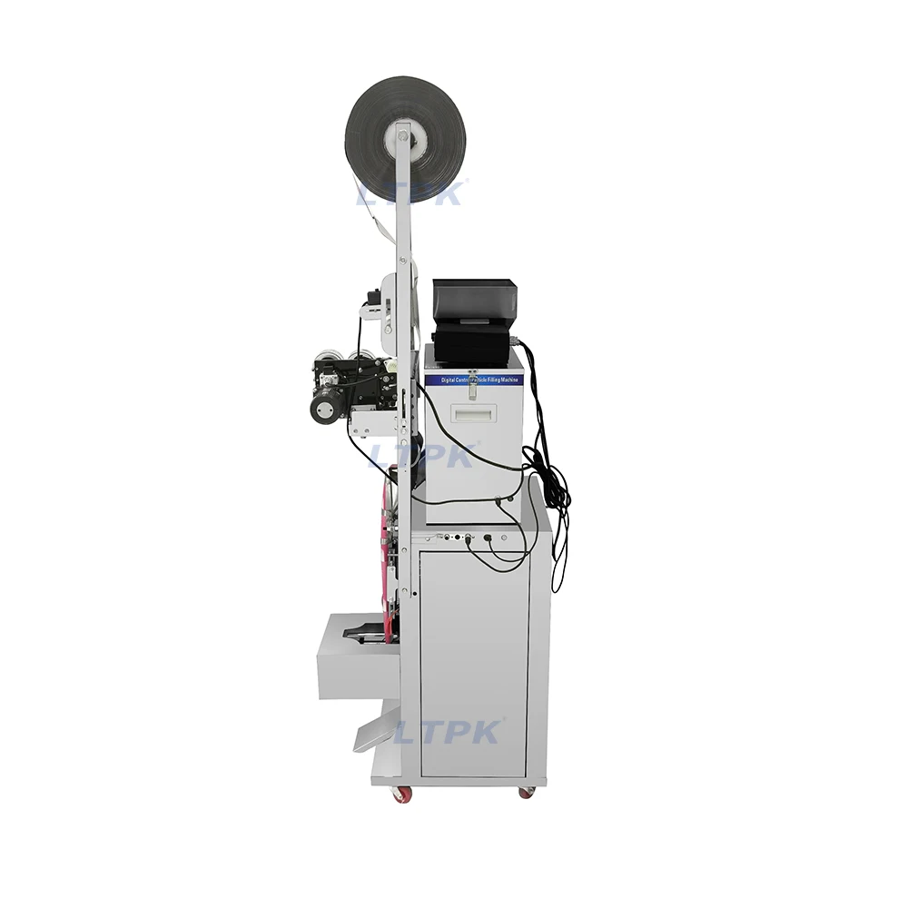 Automatic Granule Powder Sachet Back Seal Bag Packing Machine For Food Snack Grain Packaging Small Business