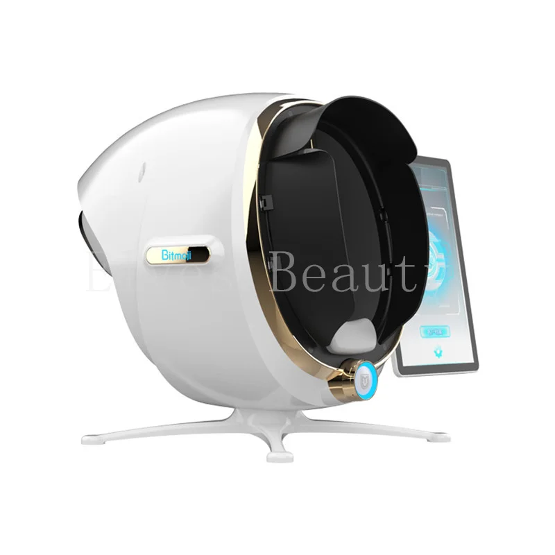 New 3D Magic Mirror AI Facial Skin Analyzer Machine Skin Tester Face Analysis Management System Scanner With 21.5 Inches Screen