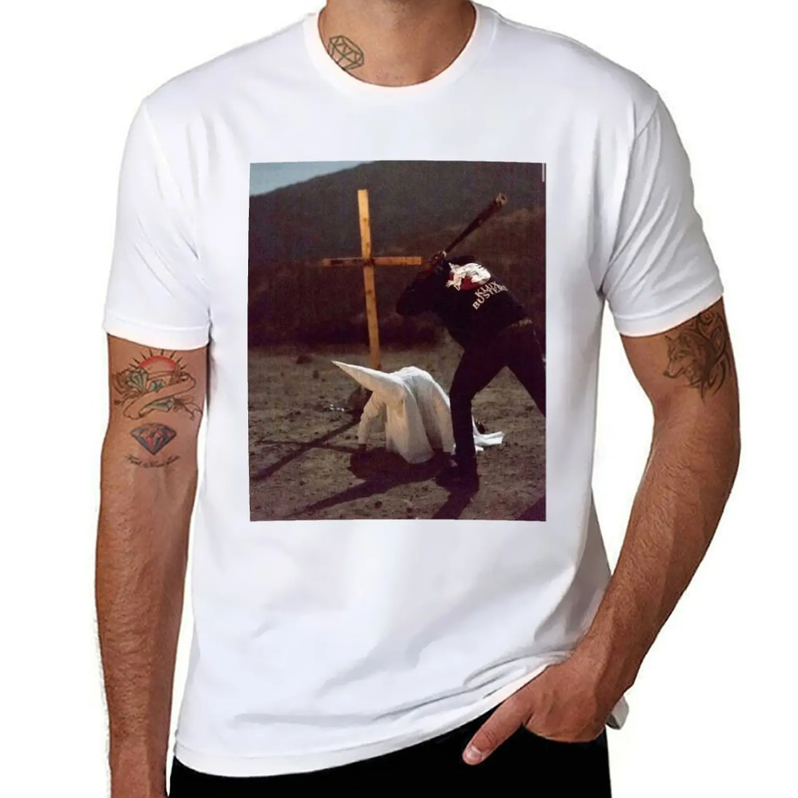 

KLUX BUSTERS T-Shirt man t shirts cotton cotton tshirt 100% T-Shirt