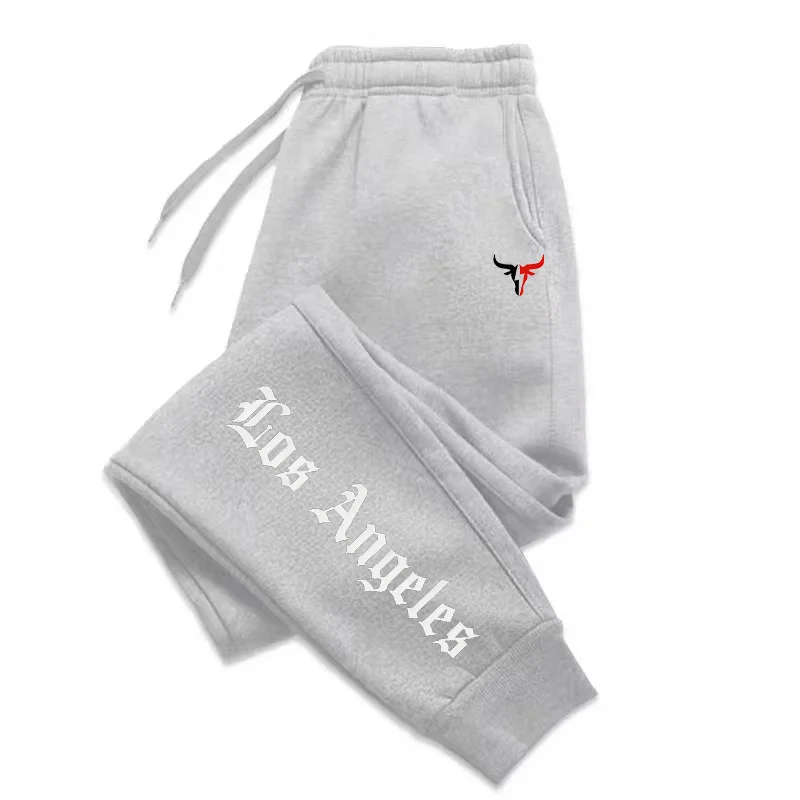 السراويل الملونة الأكثر مبيعًا للرجال في لوس أنجلوس، مناسبة للرياضات الخريفية والشتوية واللياقة البدنية والجري والترفيه والكم #1