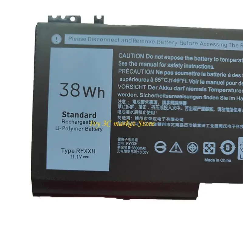 D7YC Lightweight Notebook Battery Replacement for 11 3550 3150 3160 E5250 E5450 E5550 12 5000 Notebook Accessories