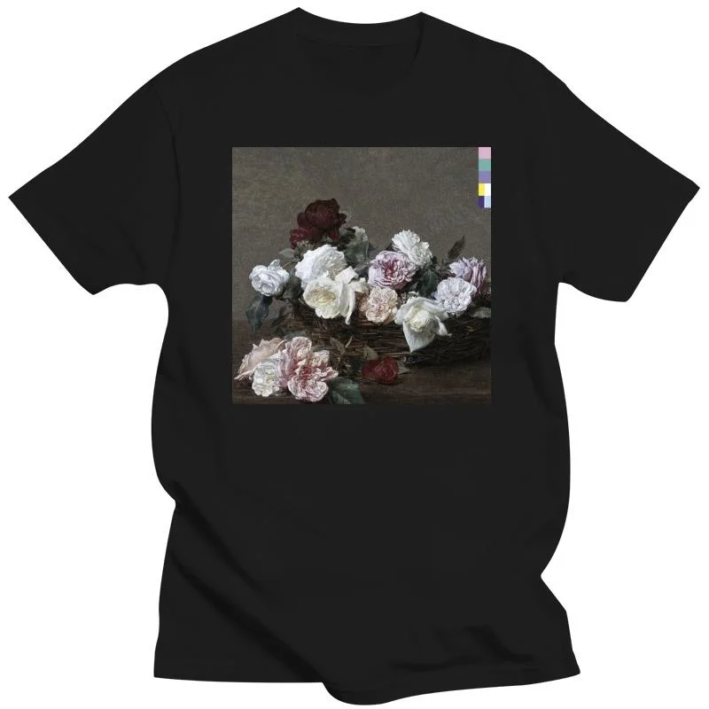 Adult t-shirts teen fashion cotton t-shirt new order rose-t-shirt Rock Band S-2XL new Official Impact Merchandise