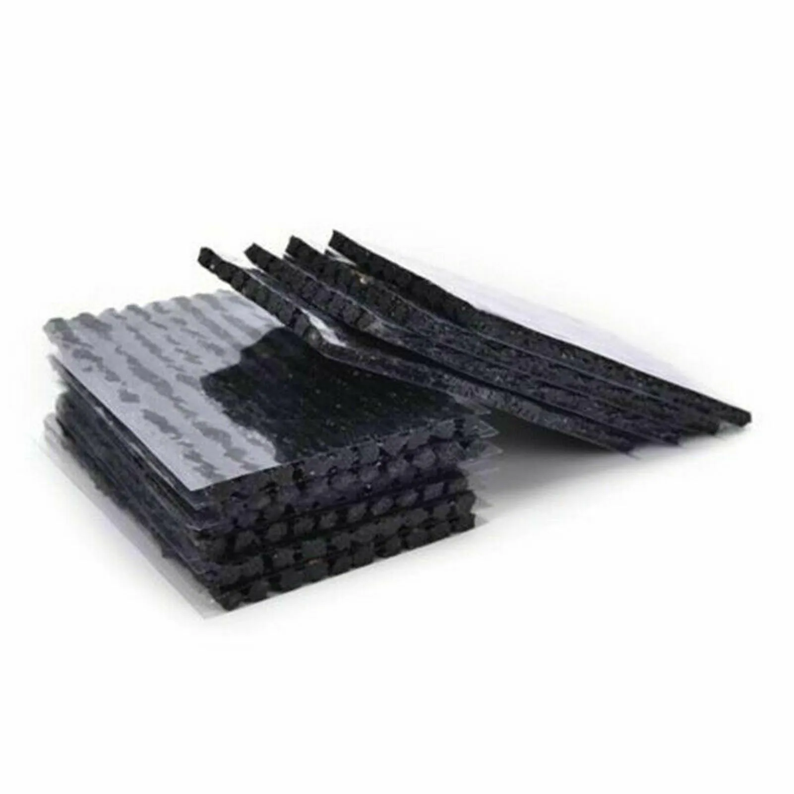 50Pcs 10cm Car Tubeless Tire Repair Rubber Strips for Auto Motorcycle Vacuum Tyre Puncture Emergency Plugs Seal Tape Repair Tool