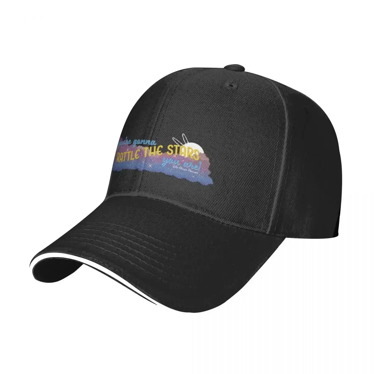 Rattle the Stars Baseball Cap Thermal Visor Beach dad hat For Men Women's