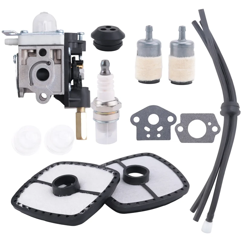 

B-Est Carburetor For Echo SRM-230 SRM-231 GT-200R SRM-210 SRM-230S SRM-230U Weed Eater Trimmer With Air Filter Tune Up Kit