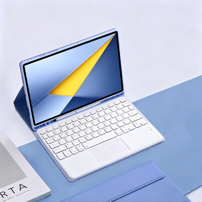

For Xiaomi POCO Pad C1 Case with Touchpad Keyboard Cover for POCO Pad C1 9.7 inch 2026 Tablet Case Magnetic Keyboard Teclado
