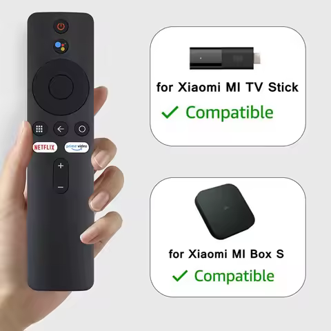 MRSVI XMRM - 006 Bluetooth Voice Remote Control For Xiaomi MI Box S MI TV Stick 4K Smart TV 4X Android With Google Assistant