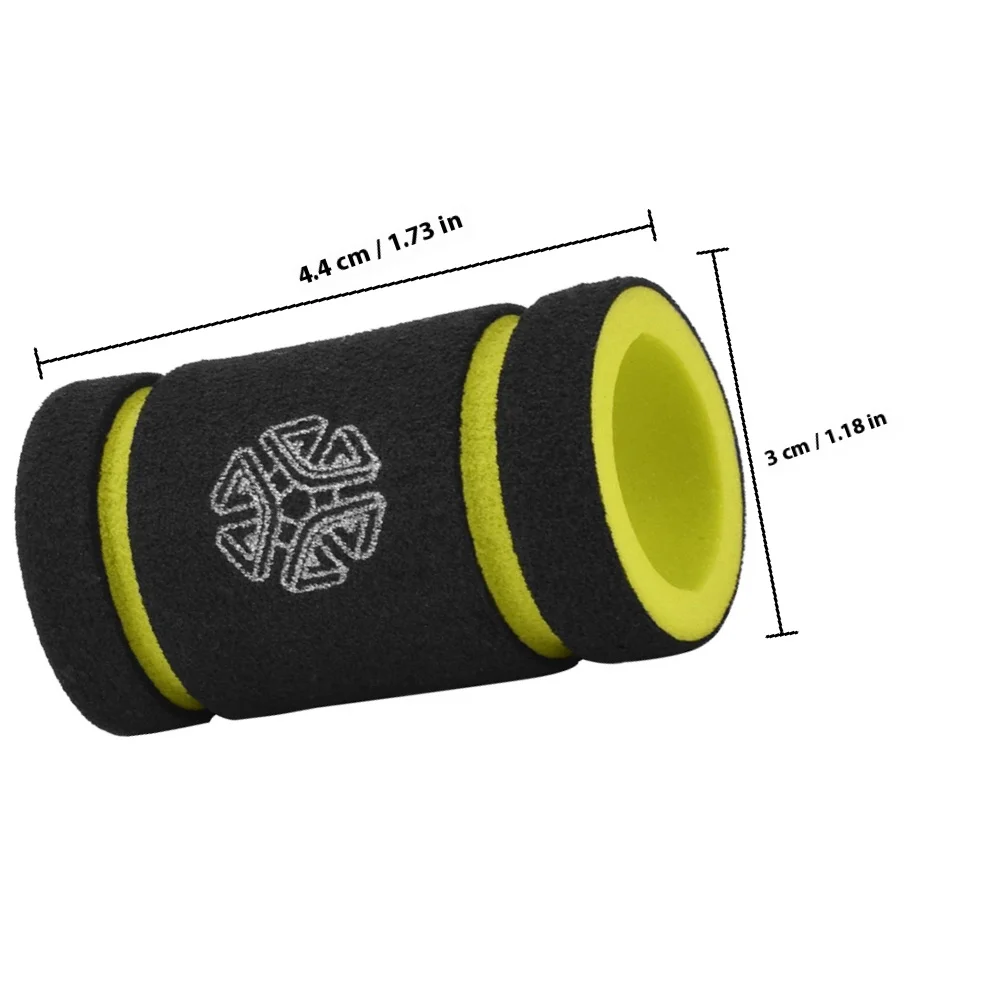 غطاء مقبض وشم مضاد للانزلاق، مقبض إسفنجي سميك، أكمام واقية مريحة لمرونة عالية لفناني الوشم