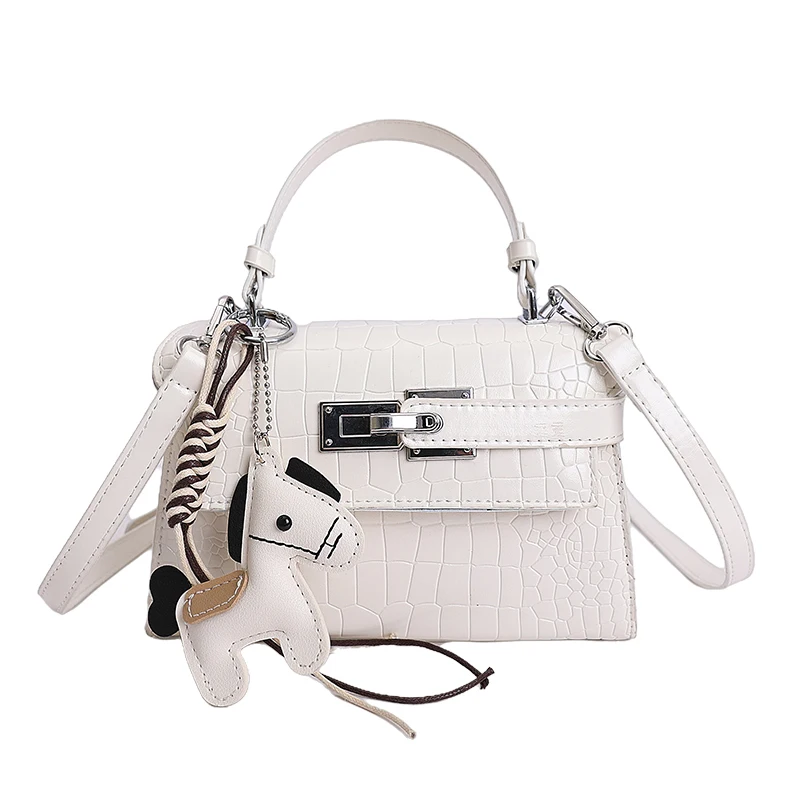 

Fashionable Simple Women'S Diaper Bag Elegant Crossbody Large Capacity Vintage Leather Luxury Designer Commuter Bag Trendy