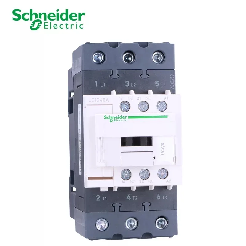 

Schneider electric TeSys D 3-ploe contactors-Motor control category AC-3 LC1D40*7C AC24V-380V 40A 50/60HZ