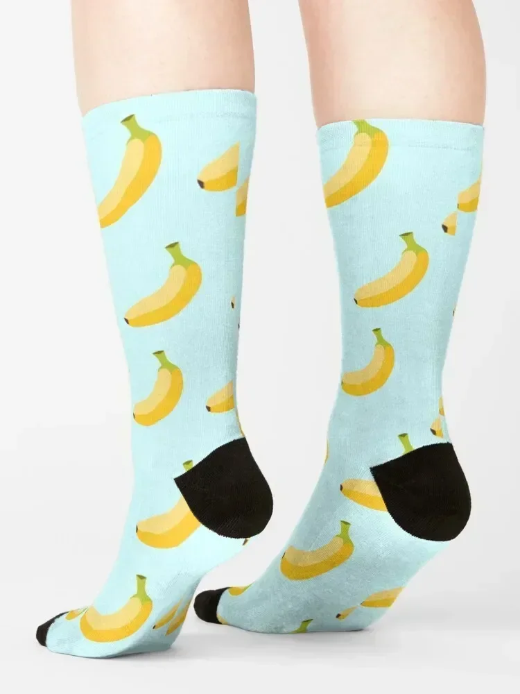 Banana pattern Socks Novelties Wholesale short crazy Girl'S Socks Men's