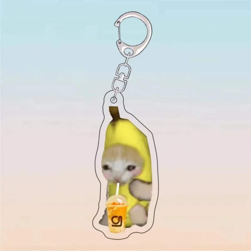 Fashionable Key Chain Popular Welcome Gift Noteworthy Popular Cat Products Creative Gift High-quality Materials Energetic