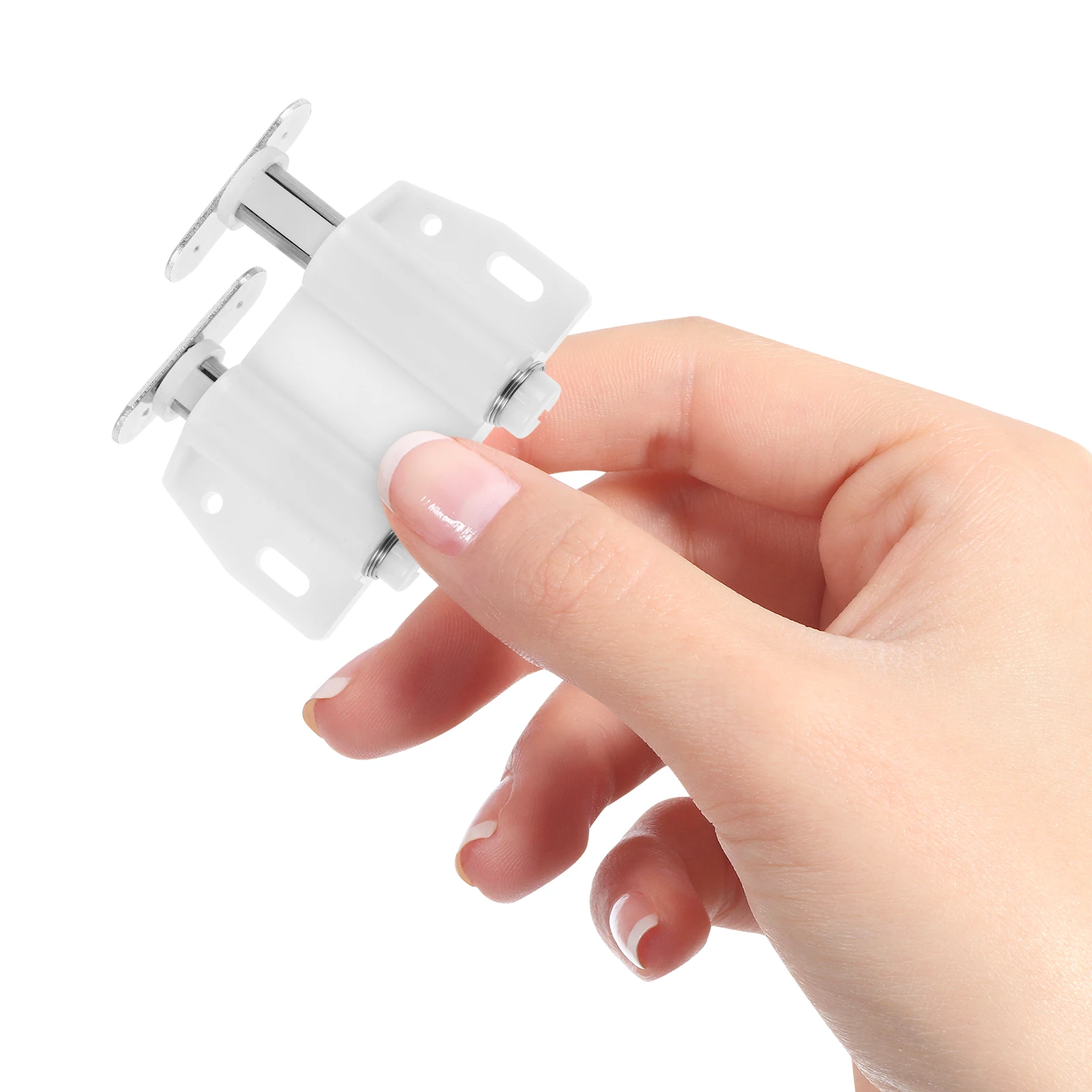 

Push To Open Cabinet Hidden Magnetic Door Catch Self-Locking Touch Latch For Wardrobe Drawer Closet Hardware Durable Sturdy