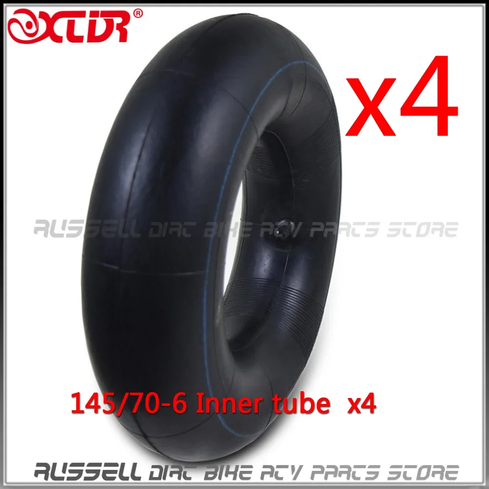 145/70-6 Tire Inner Tube 145 70 6 inch For 50CC 110CC 125cc For Pocket Hummer ATV Quad 4-WHEELS Bike Buggy Electric Go kart X4