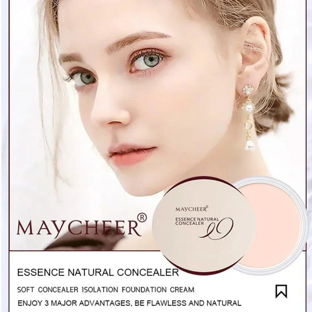 4색 방수 풀 커버리지 컨실러 문신 흉터 여드름 자국 다크서클 자연스러운 마무리 파운데이션 모든 피부톤용