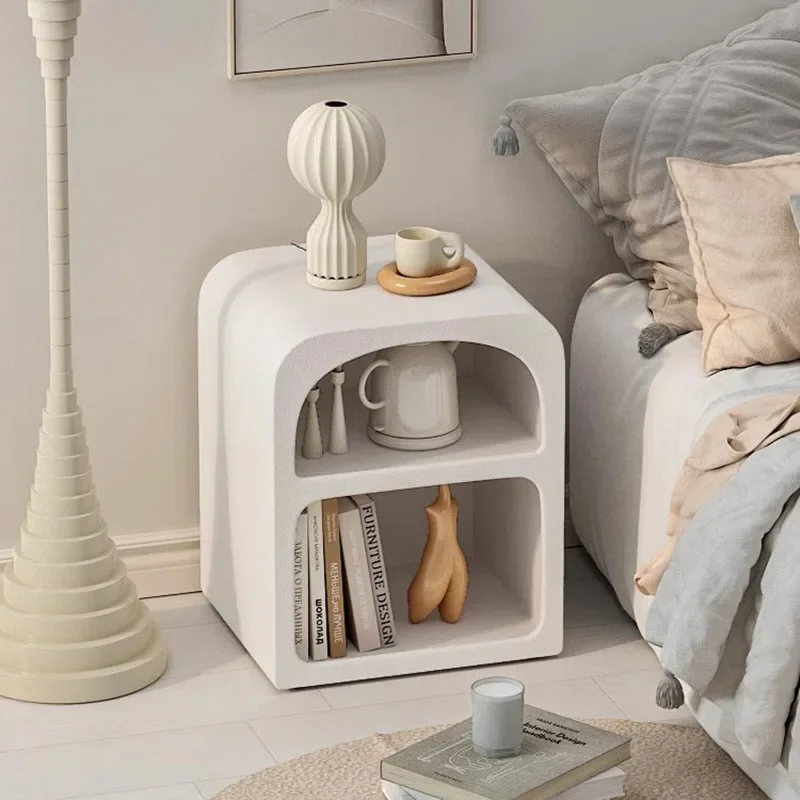 Tablemesa Minimalist Nightstand Modern Bedroom Nordic Maximalist Small Bedside Table Drawers Armoires Chambre Unique Furniture