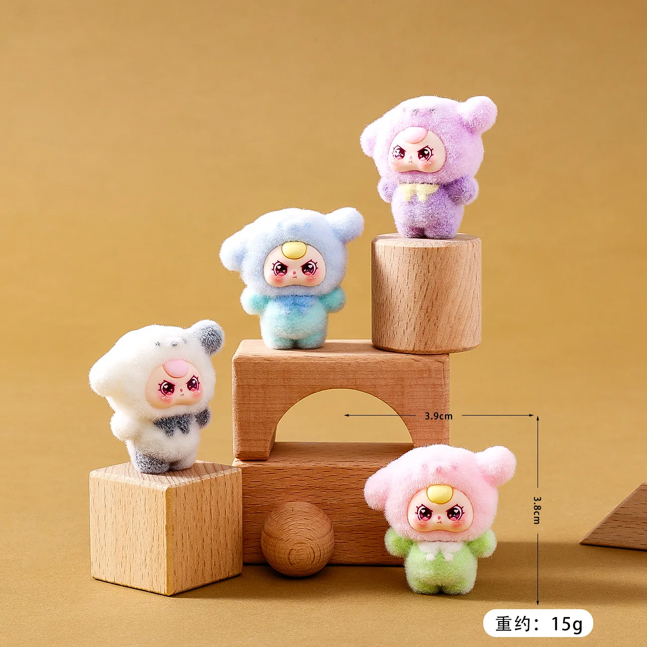 10 stücke Nette Cartoon Figuren Desktop Auto Dekorationen Kleine Ornamente Neue Geschenk DIY Zubehör