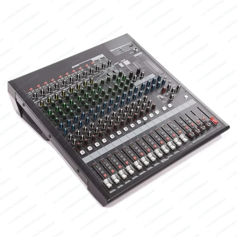 MGP16X Professional 16 Channel Premium Audio Mixer Sound Console USB Interface Mixing Console 10 Mic Inputs with 48V