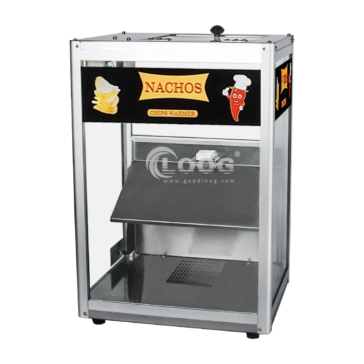 

Commercial Grade Popcorn Warmer Nachos Chips Warmer Electric Chip Display Warmer For Sale