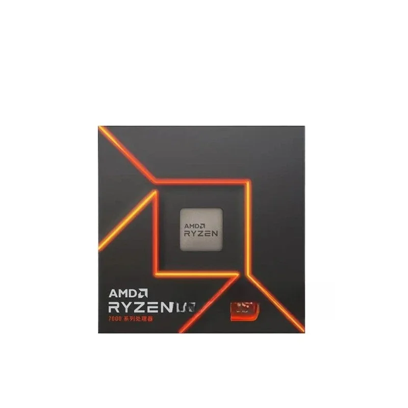 Процессор R5 7500F, 6 ядер, 12 потоков, 3,7 ГГц