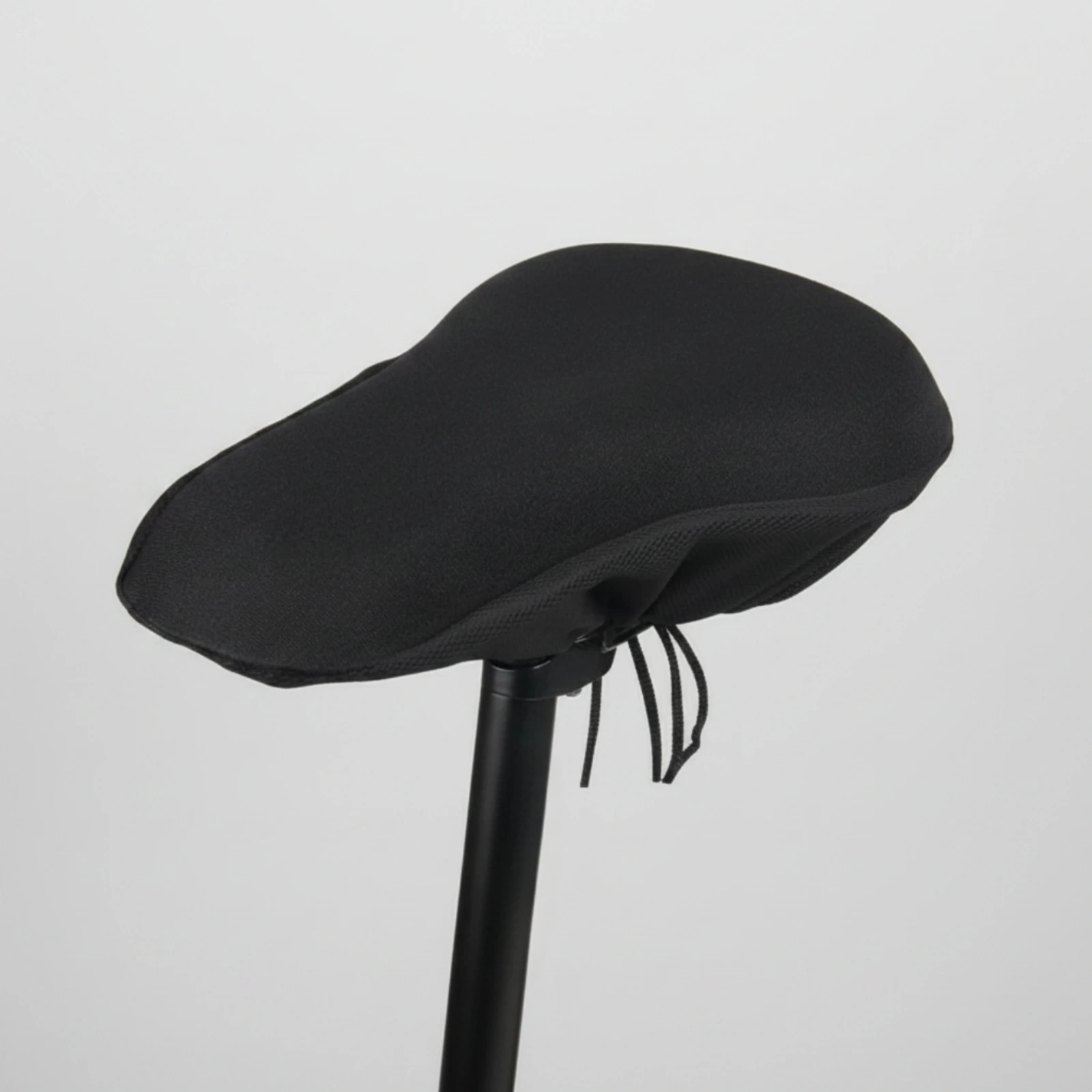 Padded Bike Seat Cover with Anti-Slip Silicone Comfortable Cycle Saddle Cover Wide Bike Seat Cushion Cushioned Adjustable