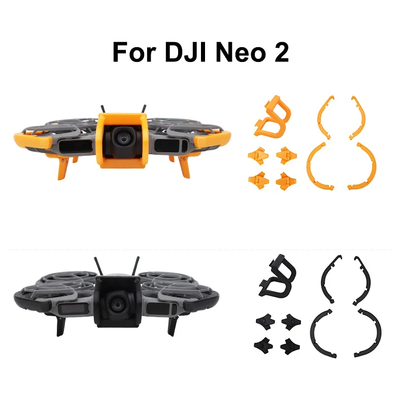 Защита пропеллера для DJI Neo 2, аксессуары для дронов, защита от столкновений, бампер, защитное кольцо от падения для DJI NEO 2 Защита пропеллера для DJI Neo 2, аксессуары для дронов, защита от столкновений, бампер, защитное кольцо от падения для DJI NEO 2