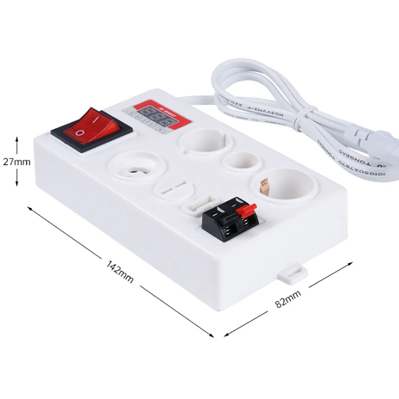 LED Electric Power Voltage Power Tester Led Tester For E27/B22/E14/GU10/G4-G9 Light Bulb Tester Multi-purpose Tester