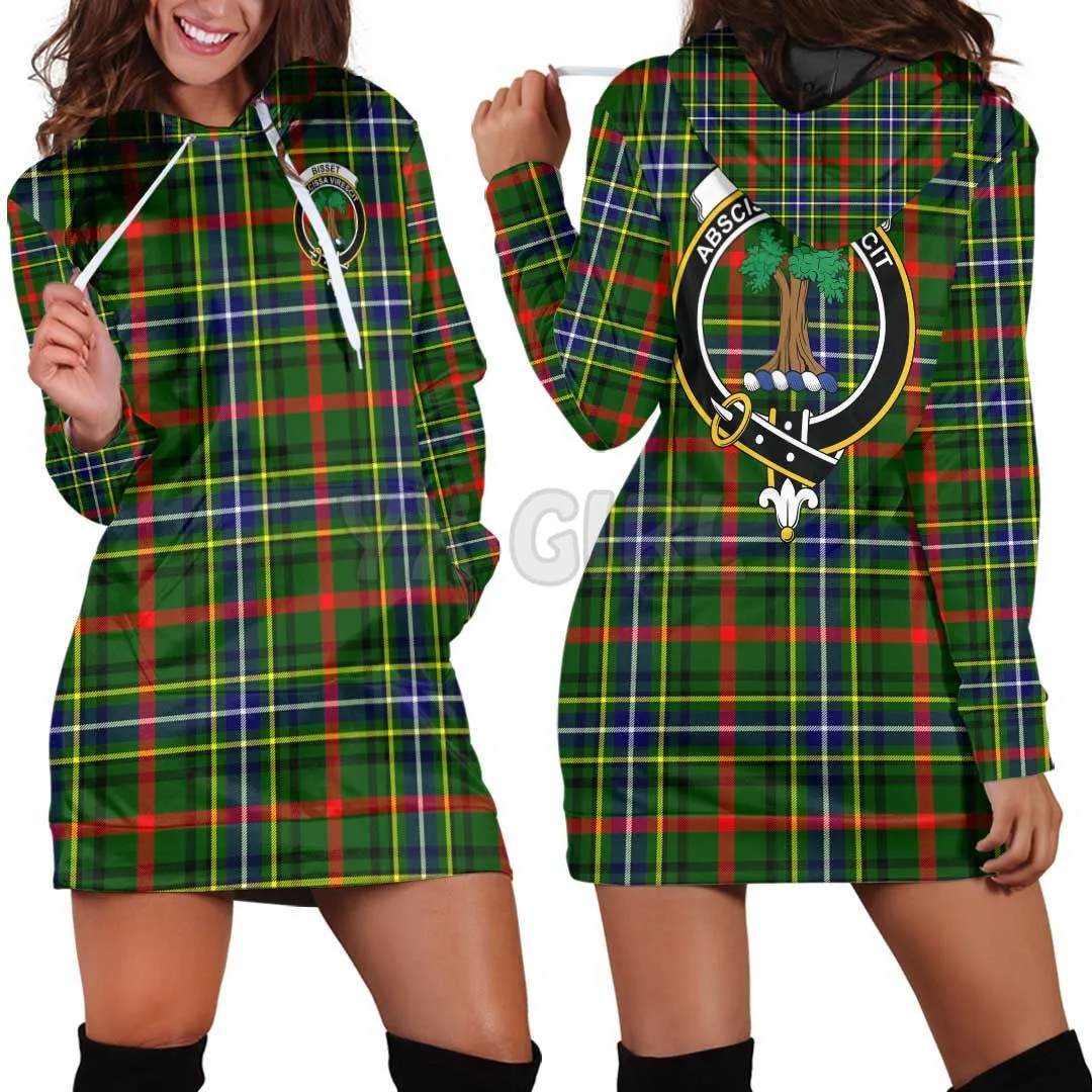 Abercrombie Clan Tartan Crest bluza z kapturem 3D drukowana sukienka z kapturem nowość bluzy damskie Casual bluza z kapturem z długim rękawem dres