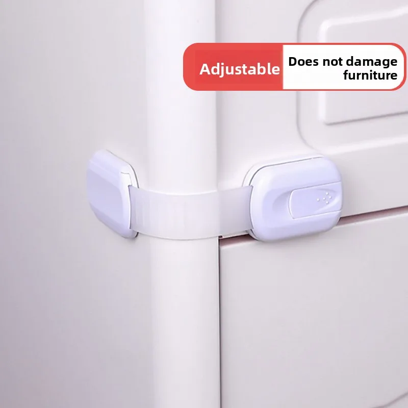 Child Safety Drawer Lock Baby Anti-Clamp Hand Multi-Functional Refrigerator Cabinet Door Lock Fastener