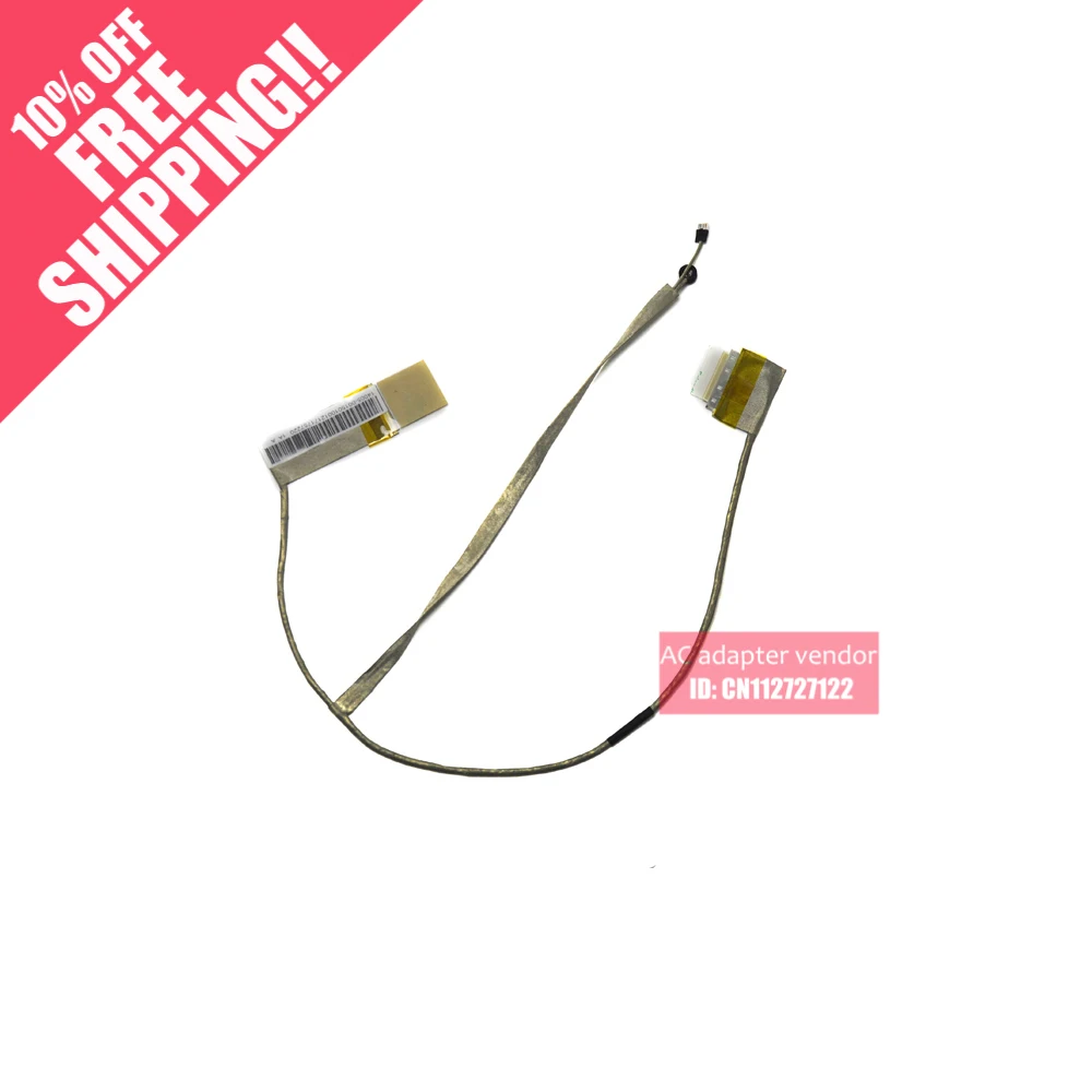 

New Replace FOR ASUS A43 K43 K43E K43S K43SA K43SV A43SX43S laptop screen wire cable DD0KJ1LC100