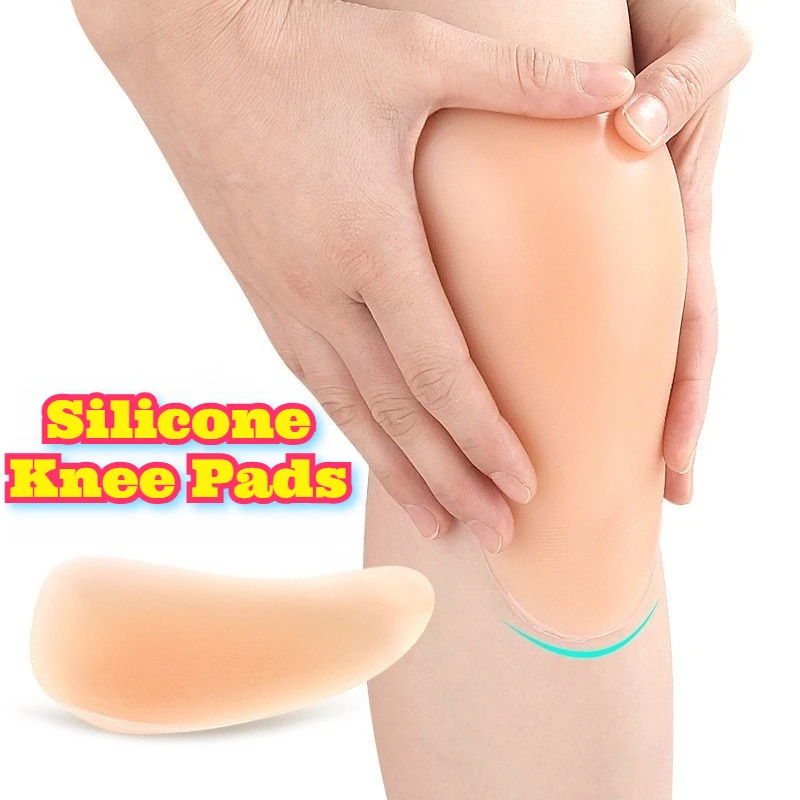 High Quality Silicone Knee Pads Adults Sport Protection Skiing Basketball Skating Figure Skating Anti Slip Inner Wear Knee Guard