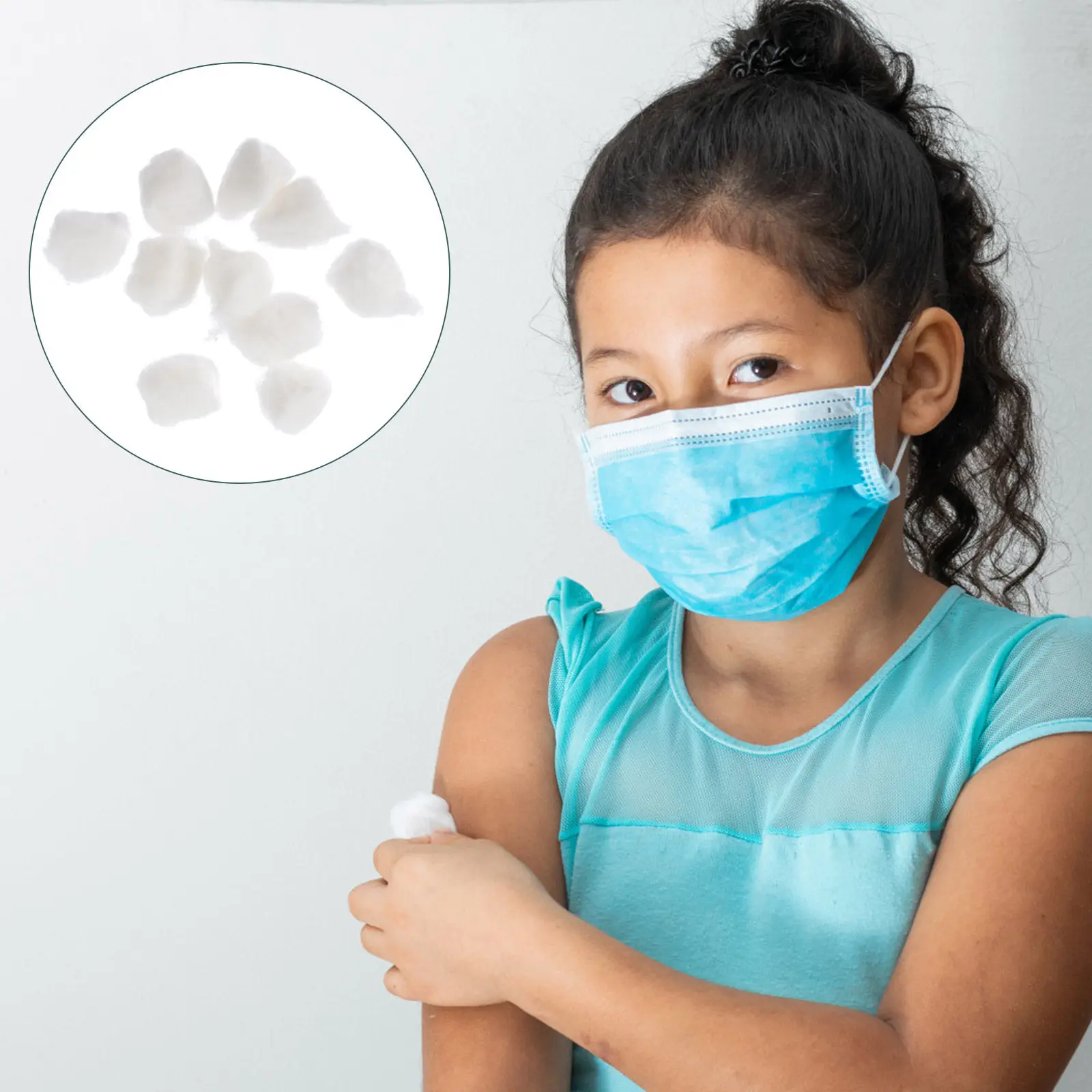 

12 упаковок ватных шариков тонкой работы, ультраабсорбирующие, для тату-салонов, косметических процедур, ухода за ранами, одноразовые