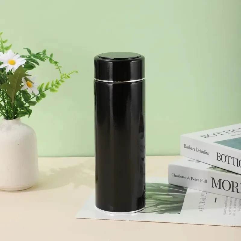 Stylish Modern Simple Stainless Steel Vacuum Thermos Cup Portable Outdoor Large Capacity Business Gift Customizable