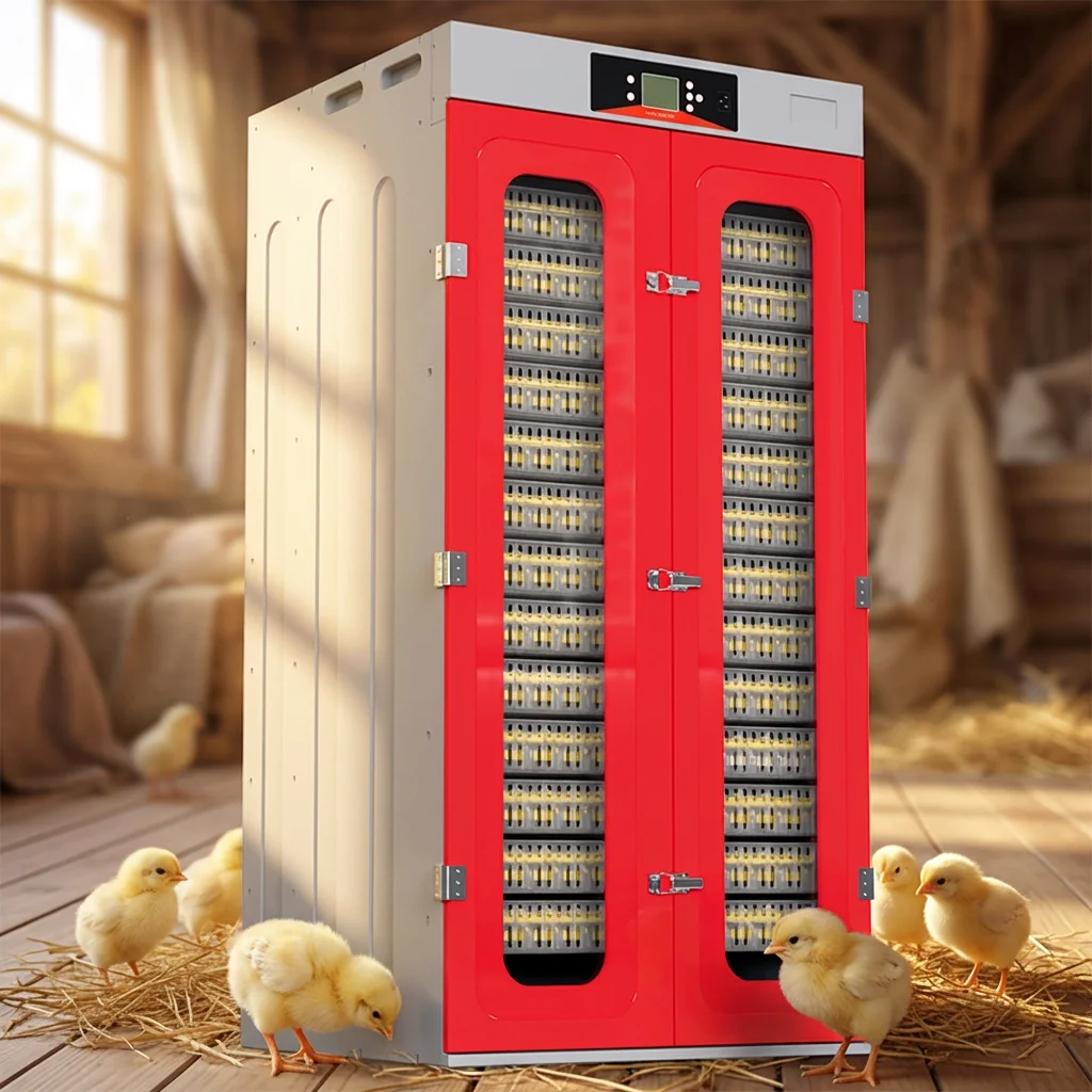 

WONEGG HHD CR1352 Thermostat Intelligent Chicken Automatic Poultry Egg Incubator And Hatching Machine