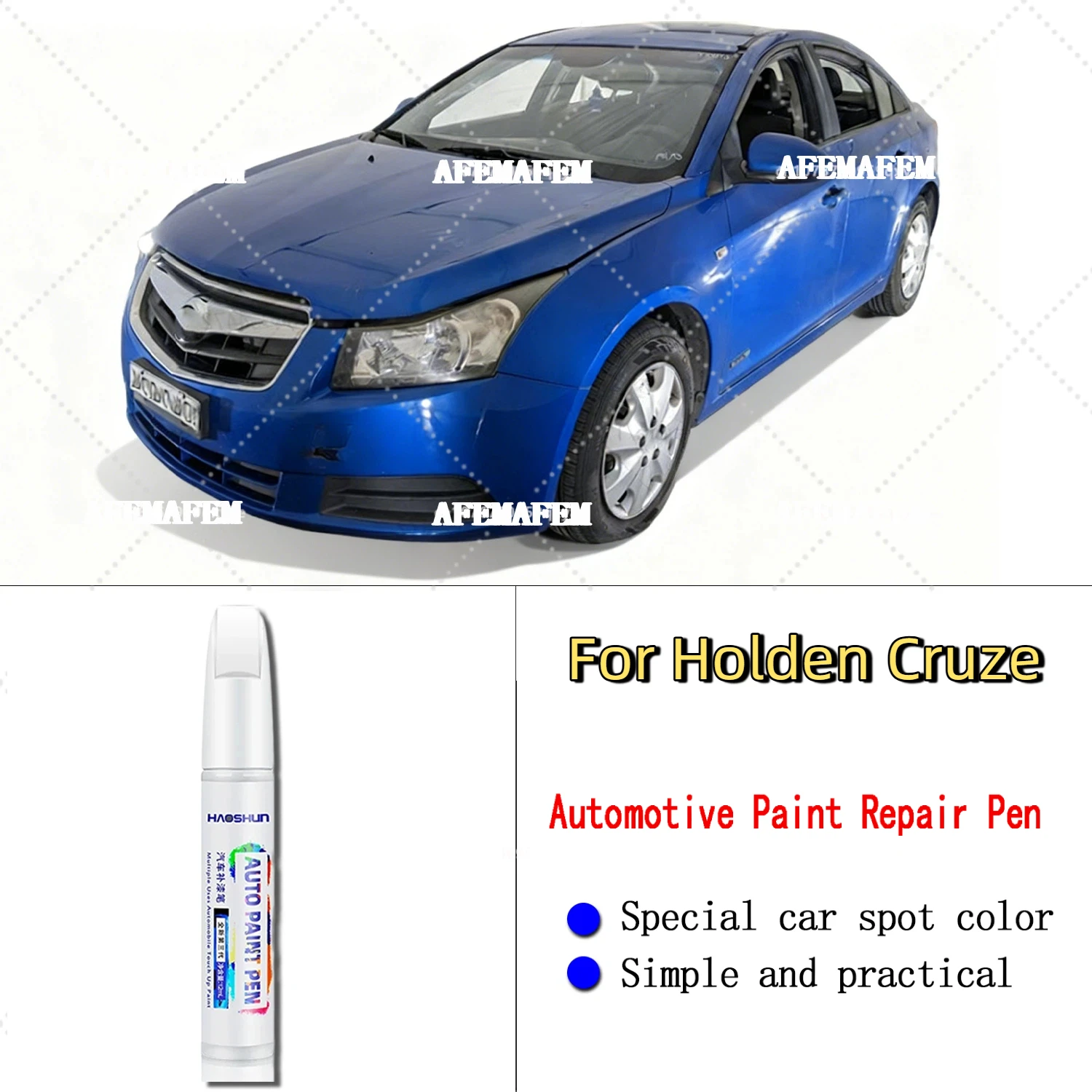 For Holden Cruze Car Paint Repair Paint Pen Clear Coat Enhances Gloss & Restores Original Factory Paint Finish