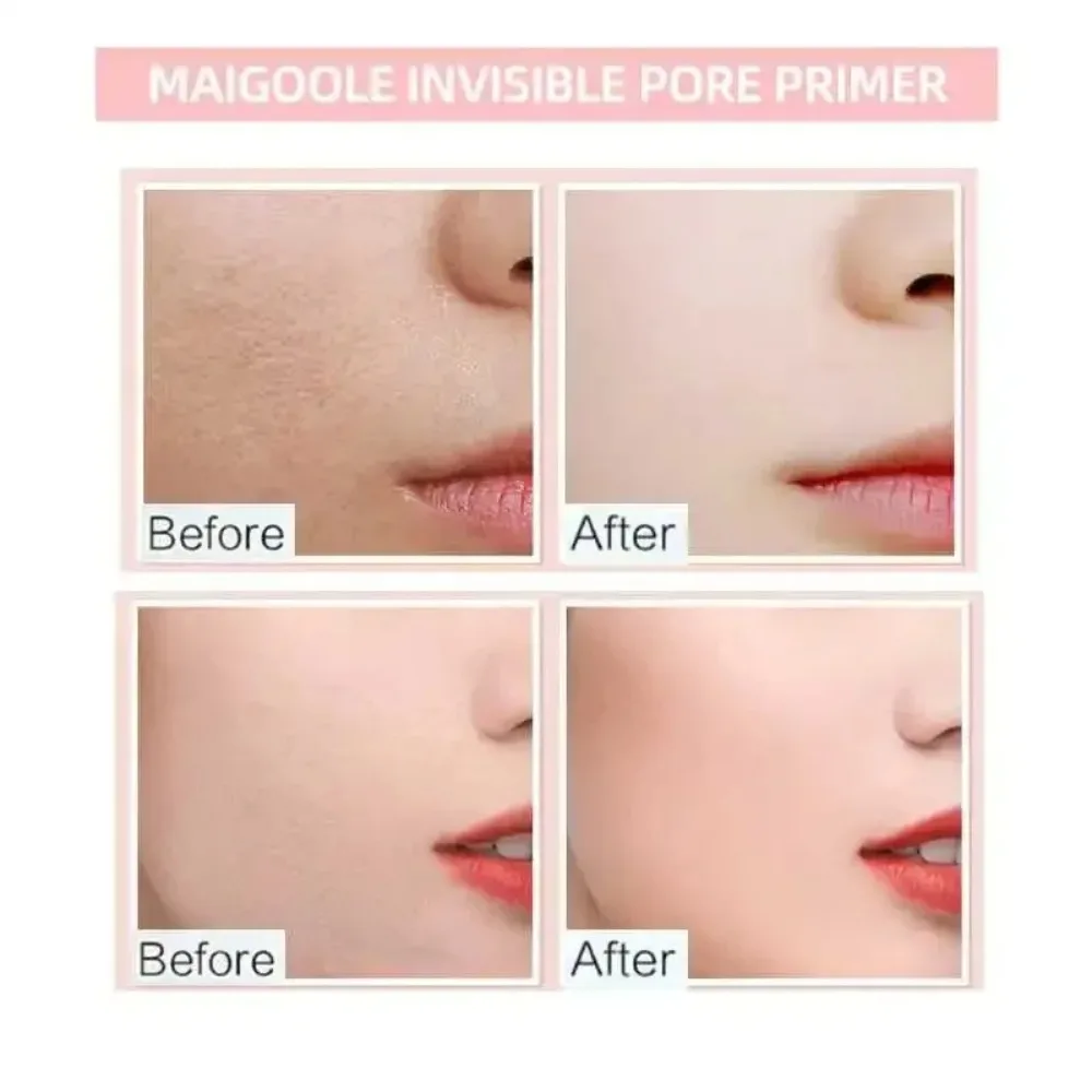 Bâton d'apprêt de pores Invisible imperméable, gomme de pores, contrôle de l'huile, primaire hydratant pour le visage, Base de maquillage, primaire mat, cosmétique