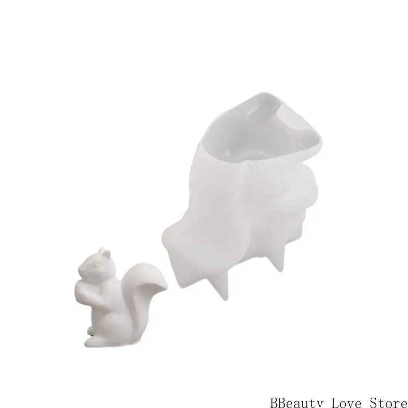 

Легкая выброс Силиконовая белка корзина для штукатурки для смолы и ремесел свечей