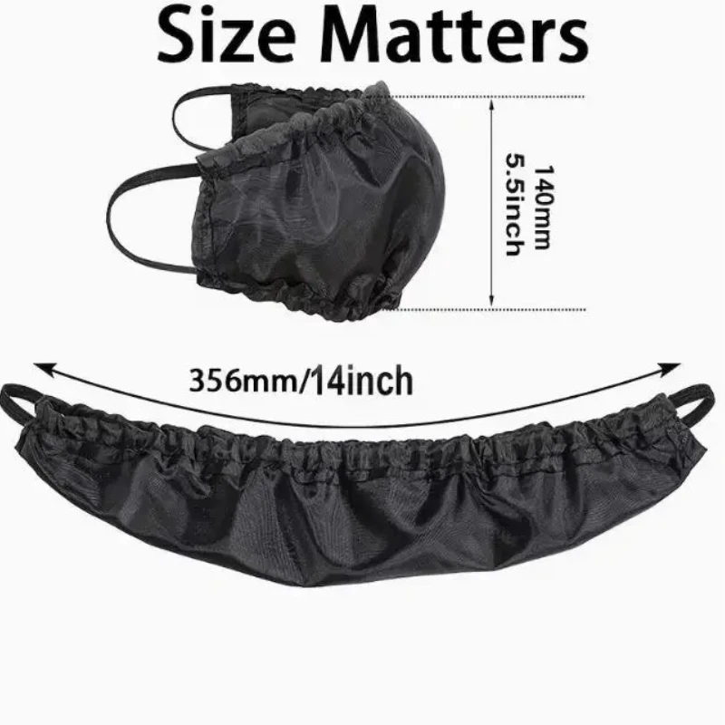 Men's Fabric Beard Cover—Prevents food from sticking, keeps beard clean, suitable for all seasons, single-layer dirt-proof cover