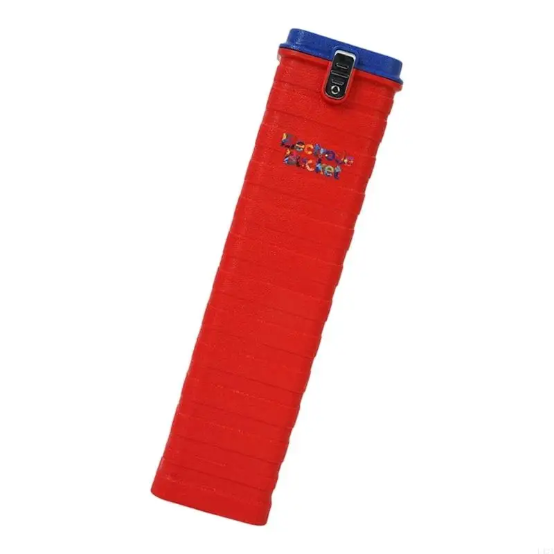 L43A Welding Supply Container Bucket for Standard Electrodes, Hinged Cover, Textured Shell, Daily Shop Storage Support