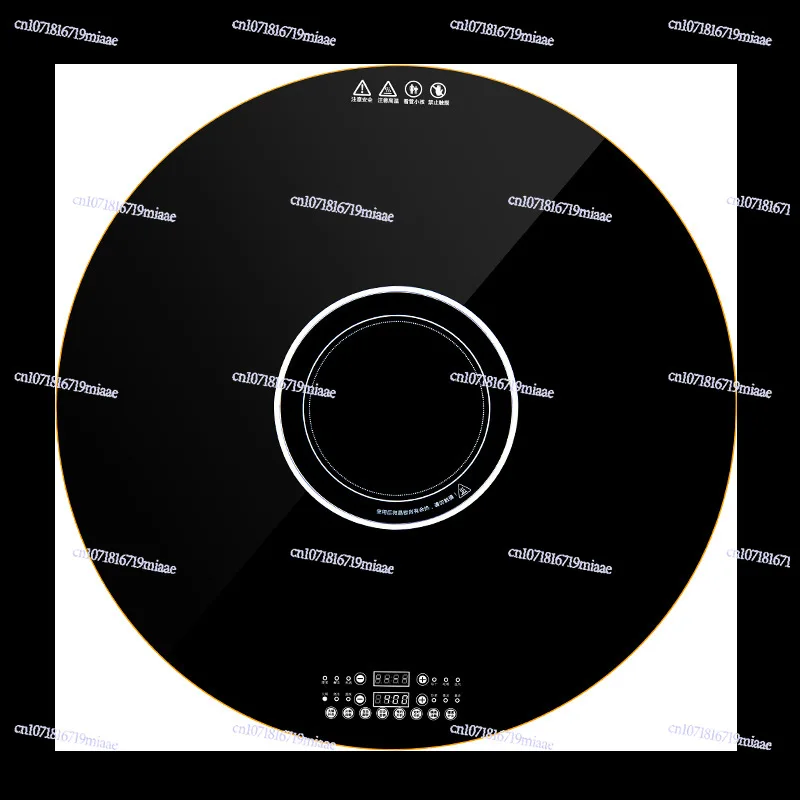 

New Intelligent 3000-watt Vegetable Warming Mat Household with Hot Pot 360-degree Rotating Dining Table Hot Dish