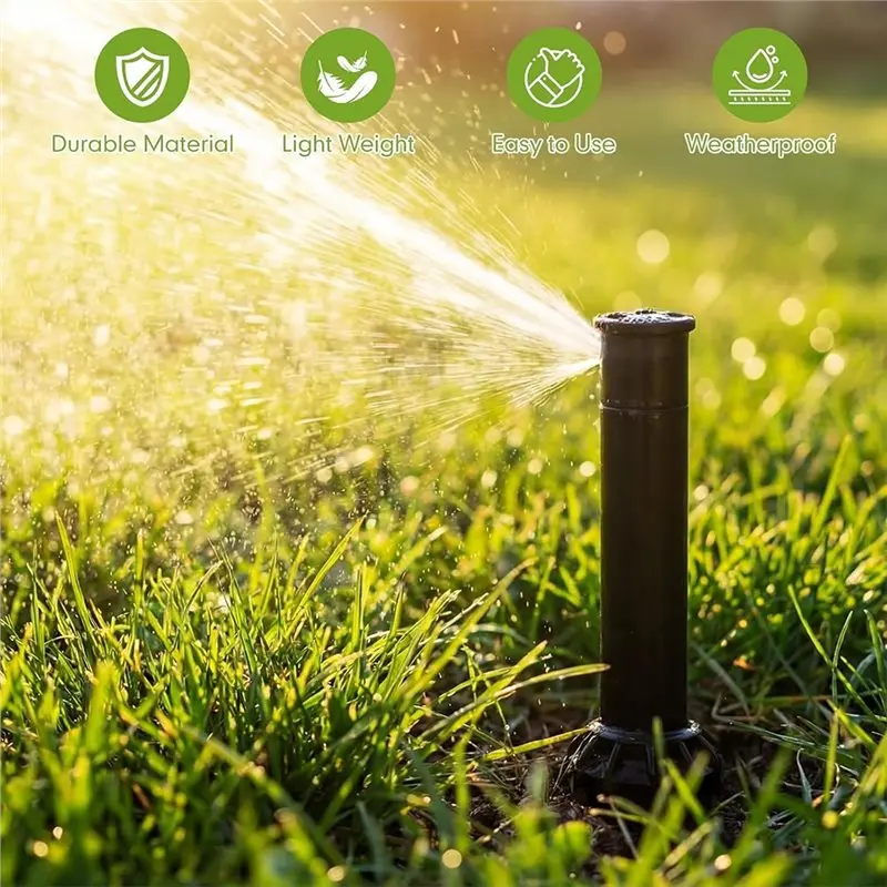 AB66-Gear Drive Sprinkler Heads 5000 Series With Screwdriver, 25-50Ft Spray, 3/4 Inch -Up, 25° To 360° Coverage