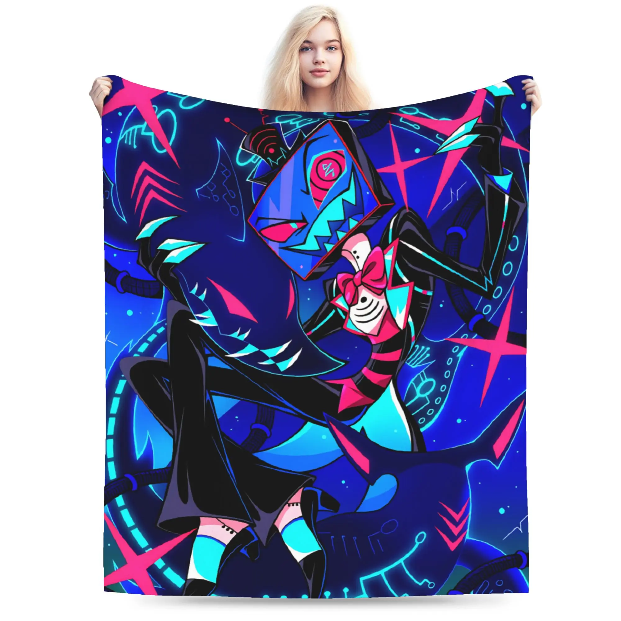 Relax Vox mantas calidad cálida suave Hazbines Hoteles manta de invierno niños adultos sofá cama novedad colcha