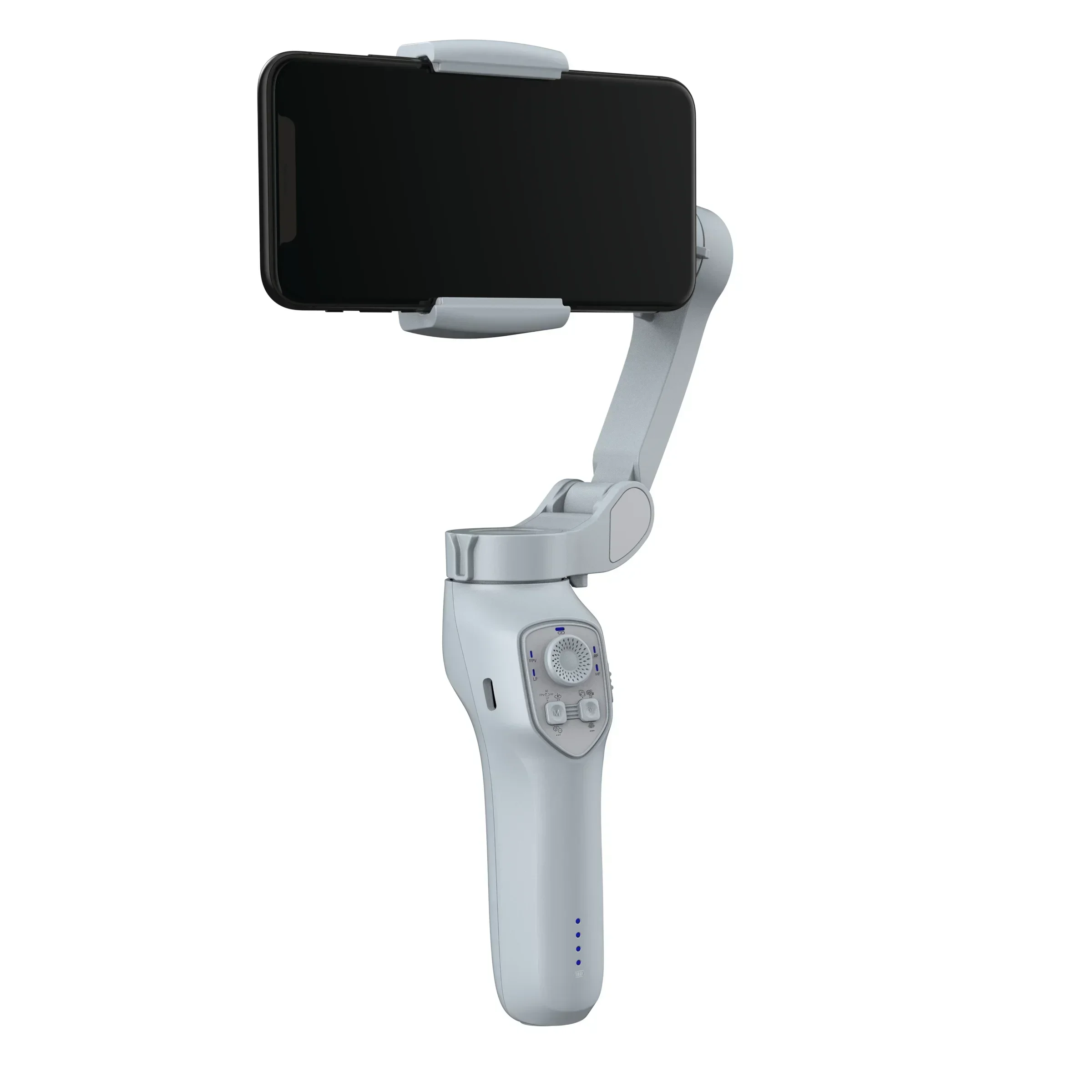 Update design 3 axis foldable gimbal  Andrid and OS smartphones with face tracking functions