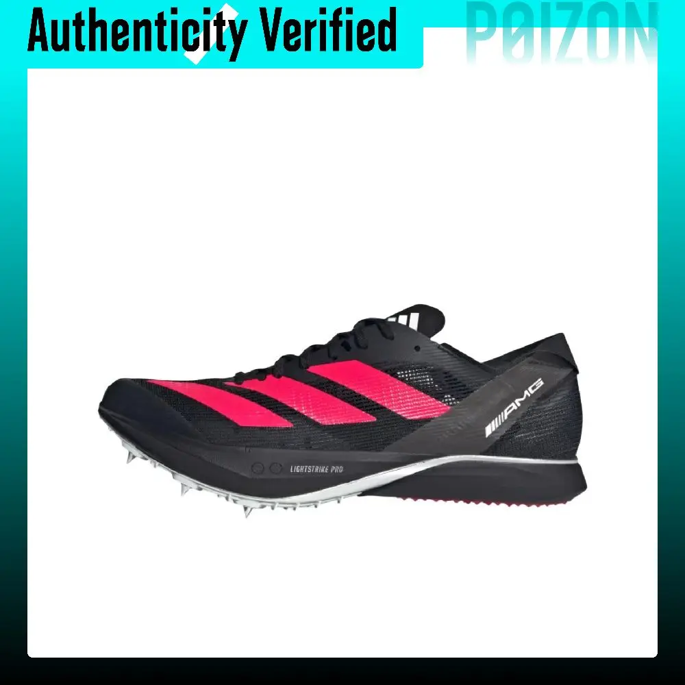 AMG x Adidas Adizero Avanti Lightweight Running Shoes Unisex Black Red KH8837