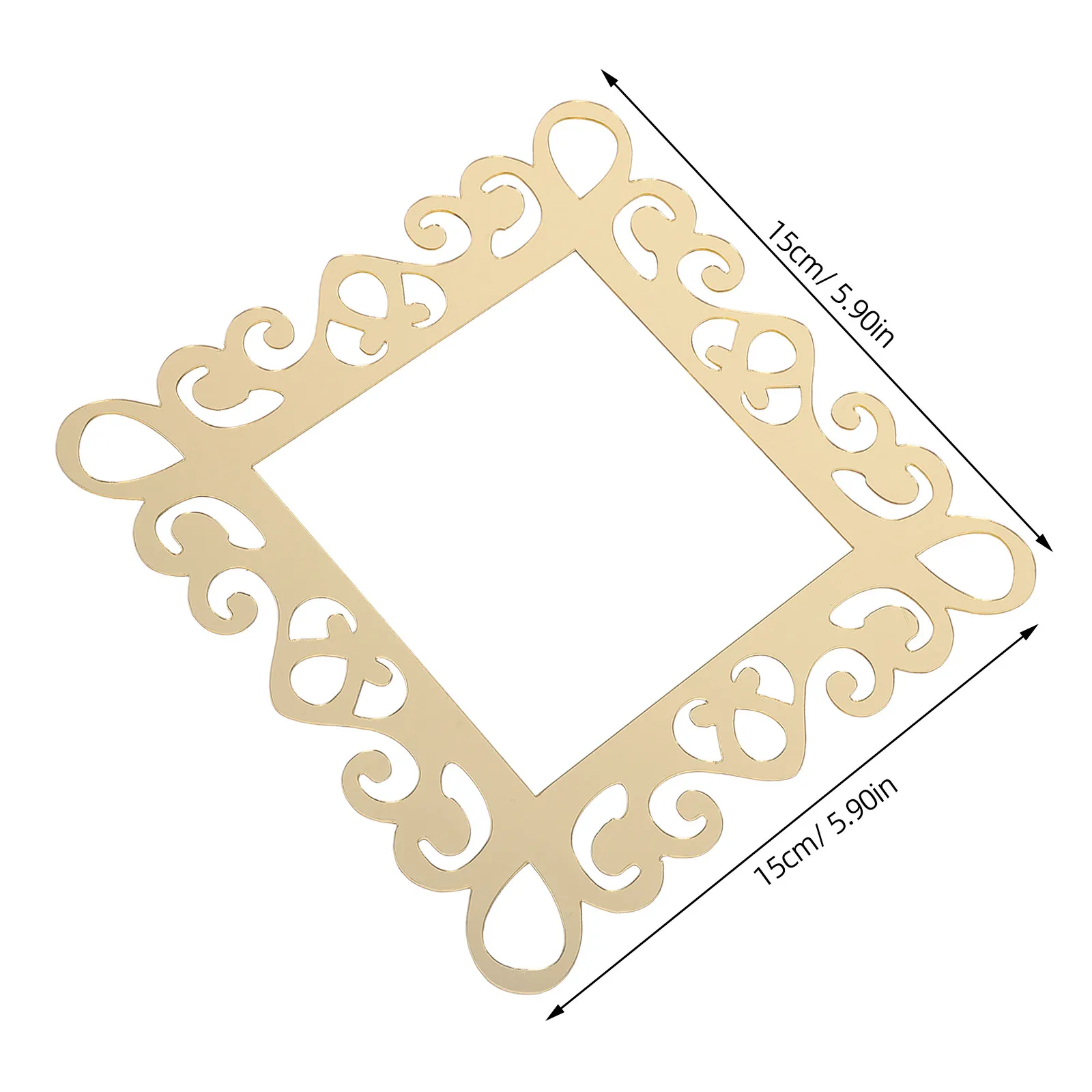 4pcs Light Switch Stickers Self Adhesive Mirror Outlet Plate Covers Decorative 86Type Switch Frame Decals For Bedroom Wall Decor