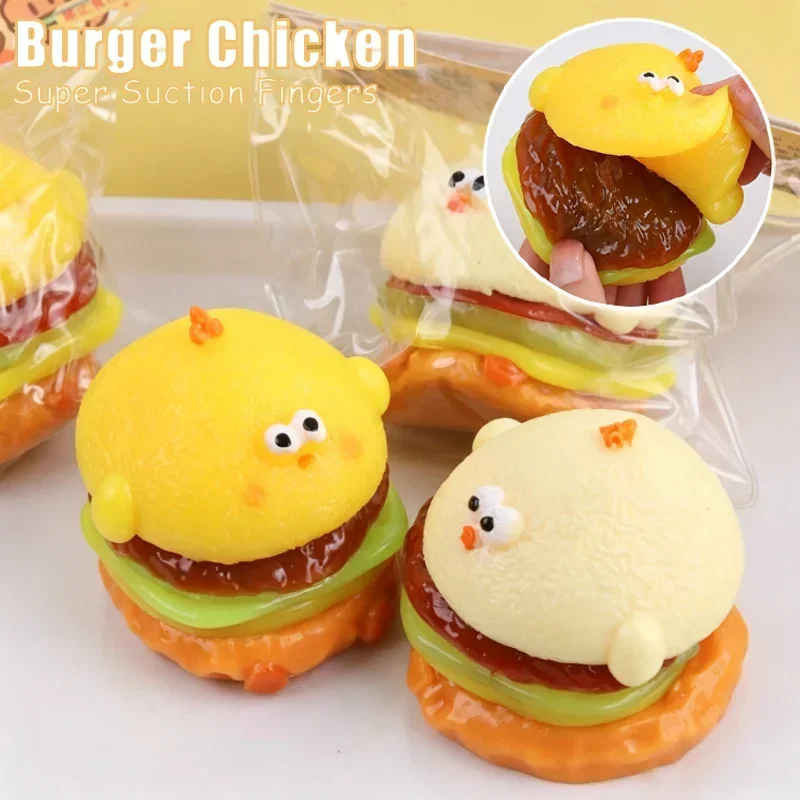 Kiwaii Animal Chick Doll Relief Sensory Fidget Toy Soft Slow Rising Squeeze Anti Stress Toy Desktop Ornamen For Adult ADHD Gift